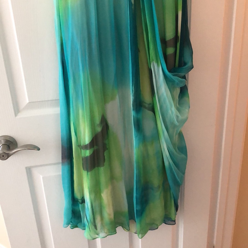 Bcbg Maxazria Multi Color Gown Size 04 - image 6